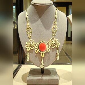 Vintage Aztec Incan South American Necklace